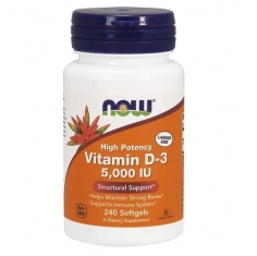 Vitamin D-3 5000 IU 240 softgels